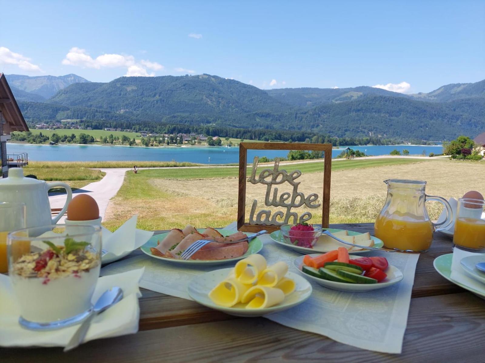 Haus Hoedlmoser Sankt Wolfgang im Salzkammergut Bagian luar foto